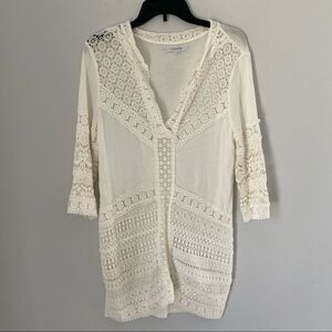 Ondademar Women’s 3/4 Sleeve Lave Details Summer Dress